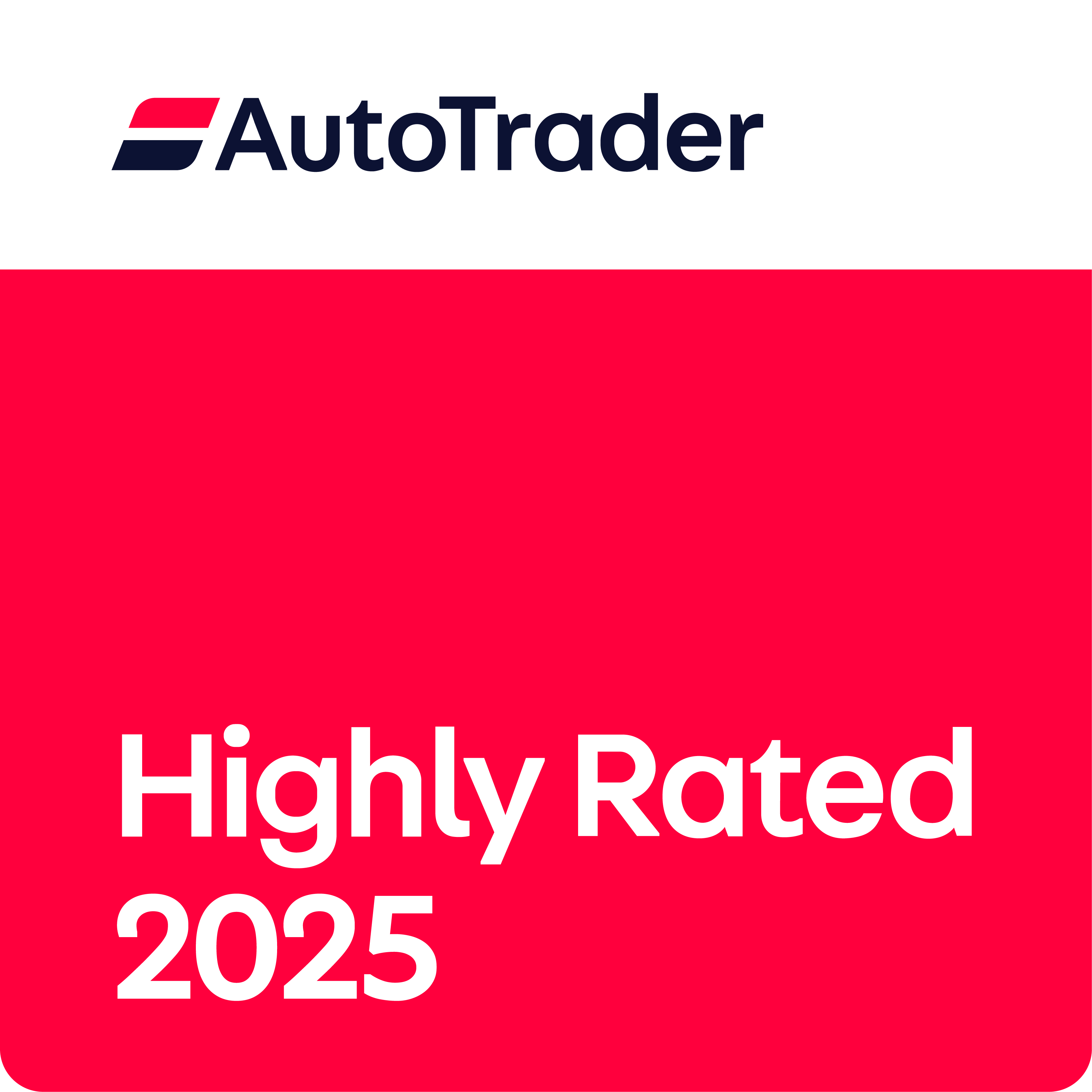 Autotrader Highly Rated 2024